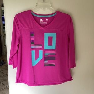 Xersion LOVE Tee. Girls XXL🌹
